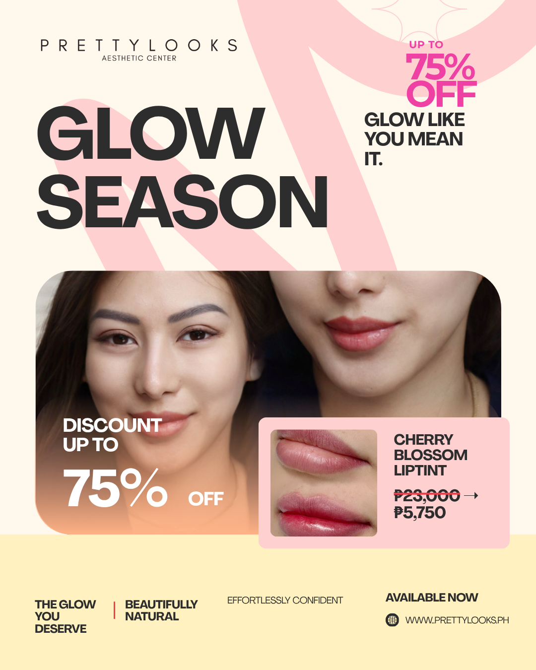 GLOW UP SEASON | 50–75% OFF