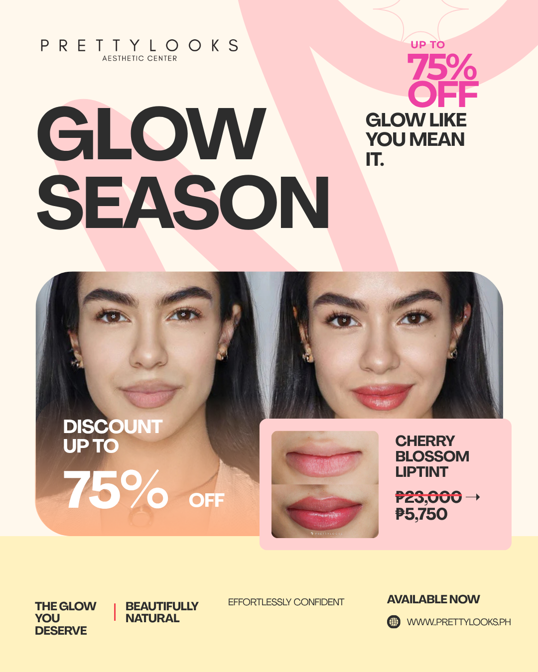 GLOW UP SEASON | 50–75% OFF