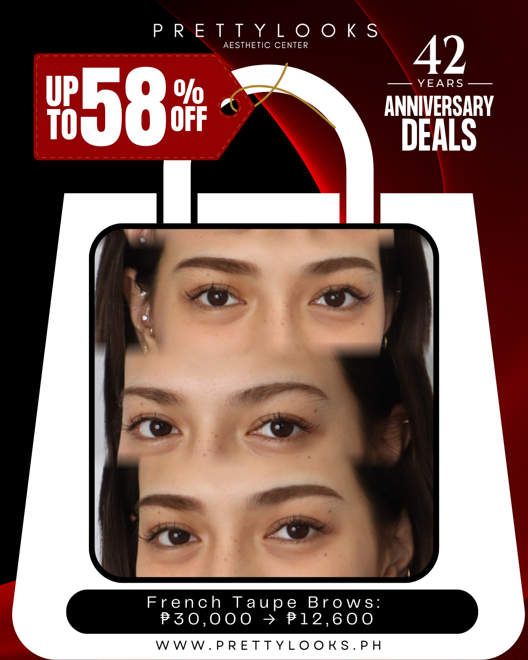 58% OFF ANNIVERSARY SALE 2025
