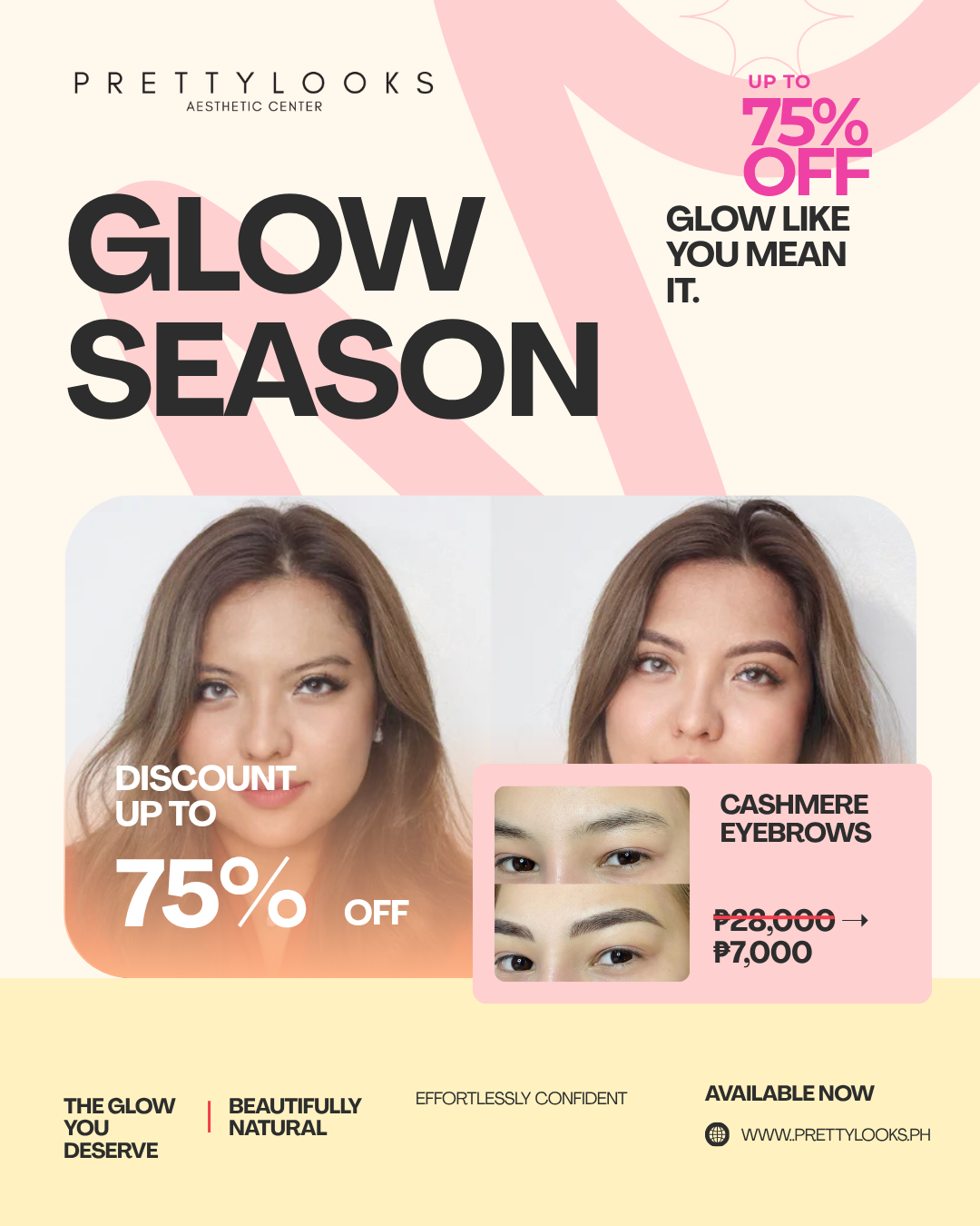 GLOW UP SEASON | 50–75% OFF