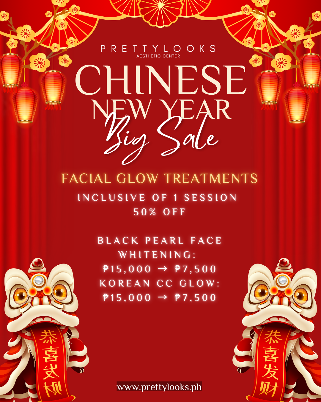 🧧 PRETTYLOOKS LUNAR NEW YEAR SALE