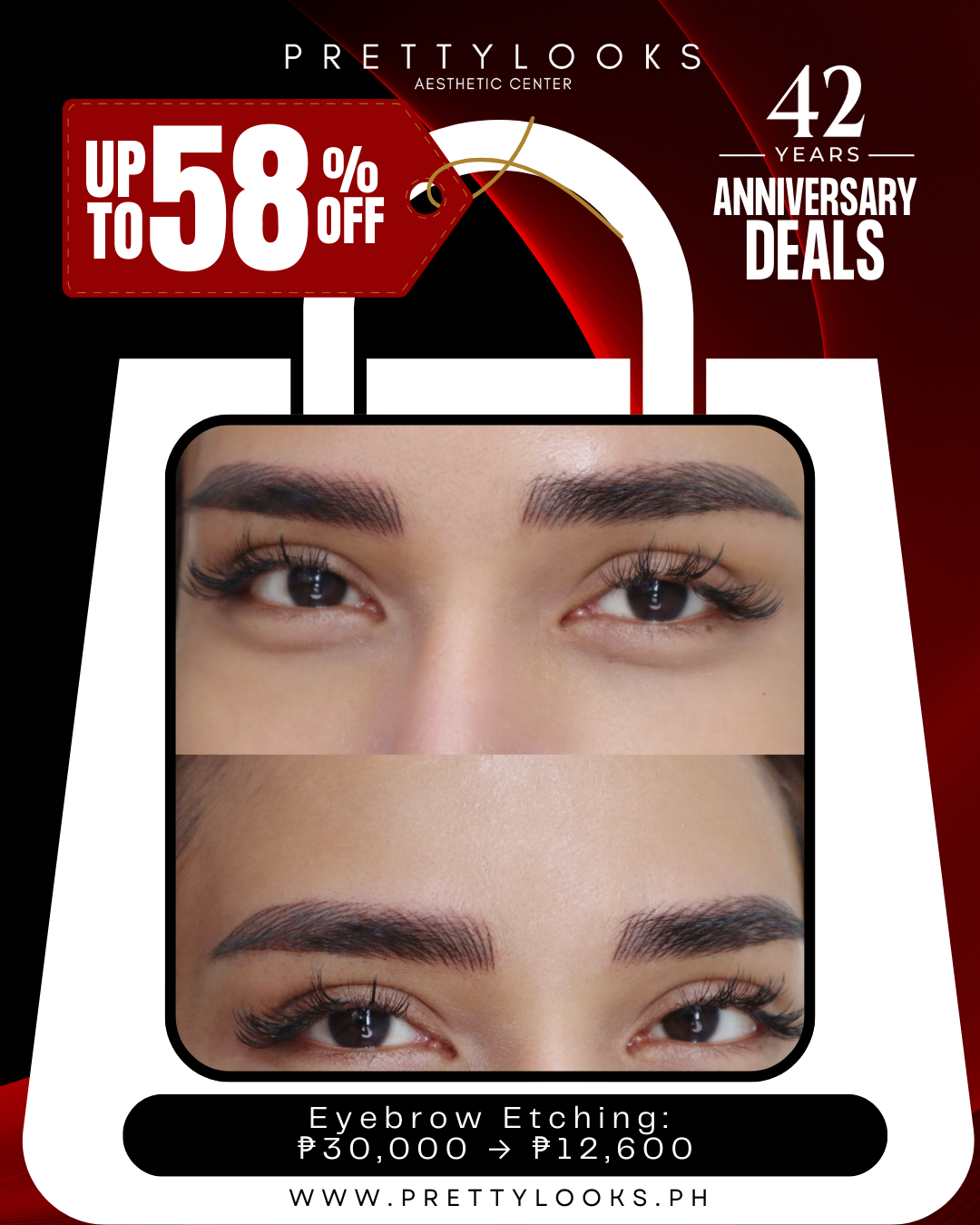 58% OFF ANNIVERSARY SALE 2025