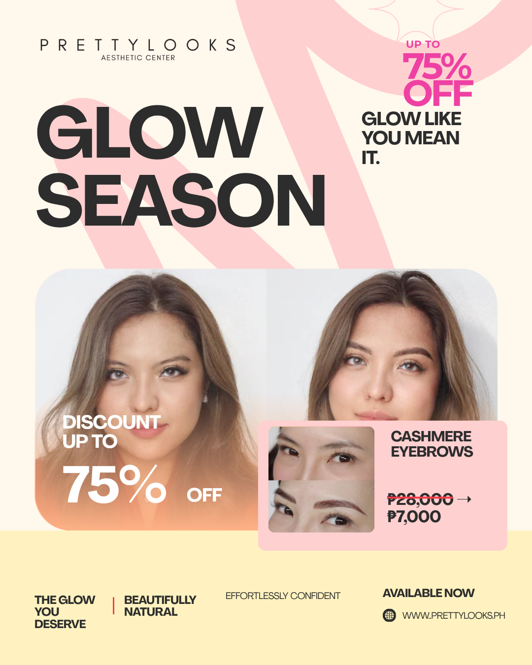 GLOW UP SEASON | 50–75% OFF