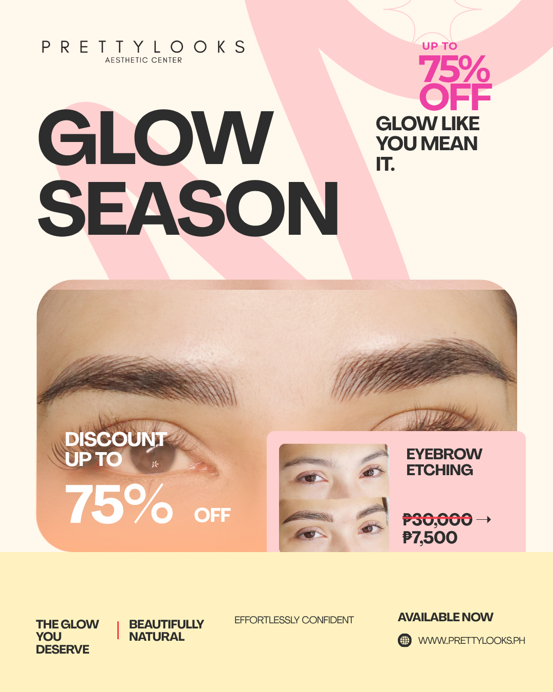 GLOW UP SEASON | 50–75% OFF