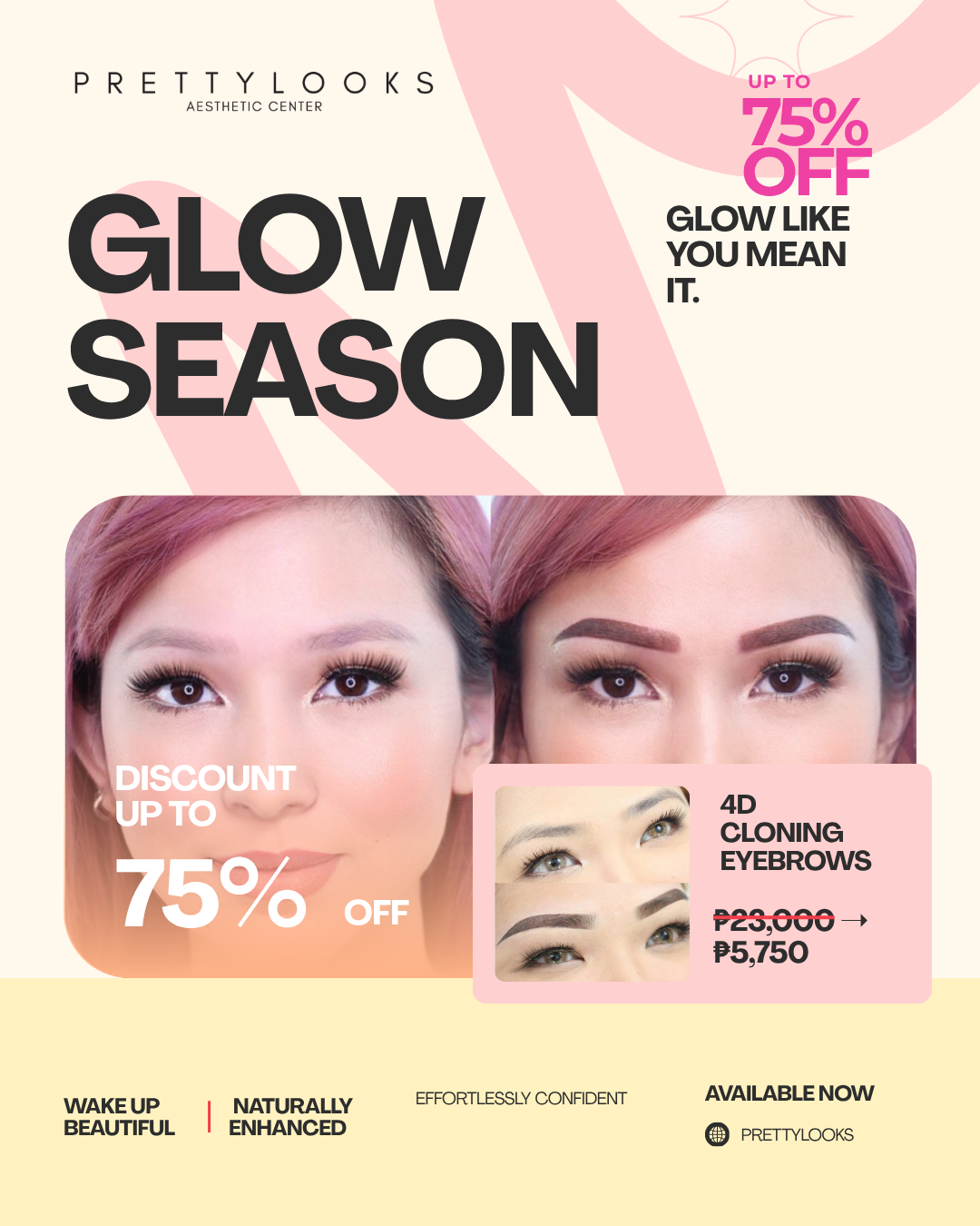 GLOW UP SEASON | 50–75% OFF