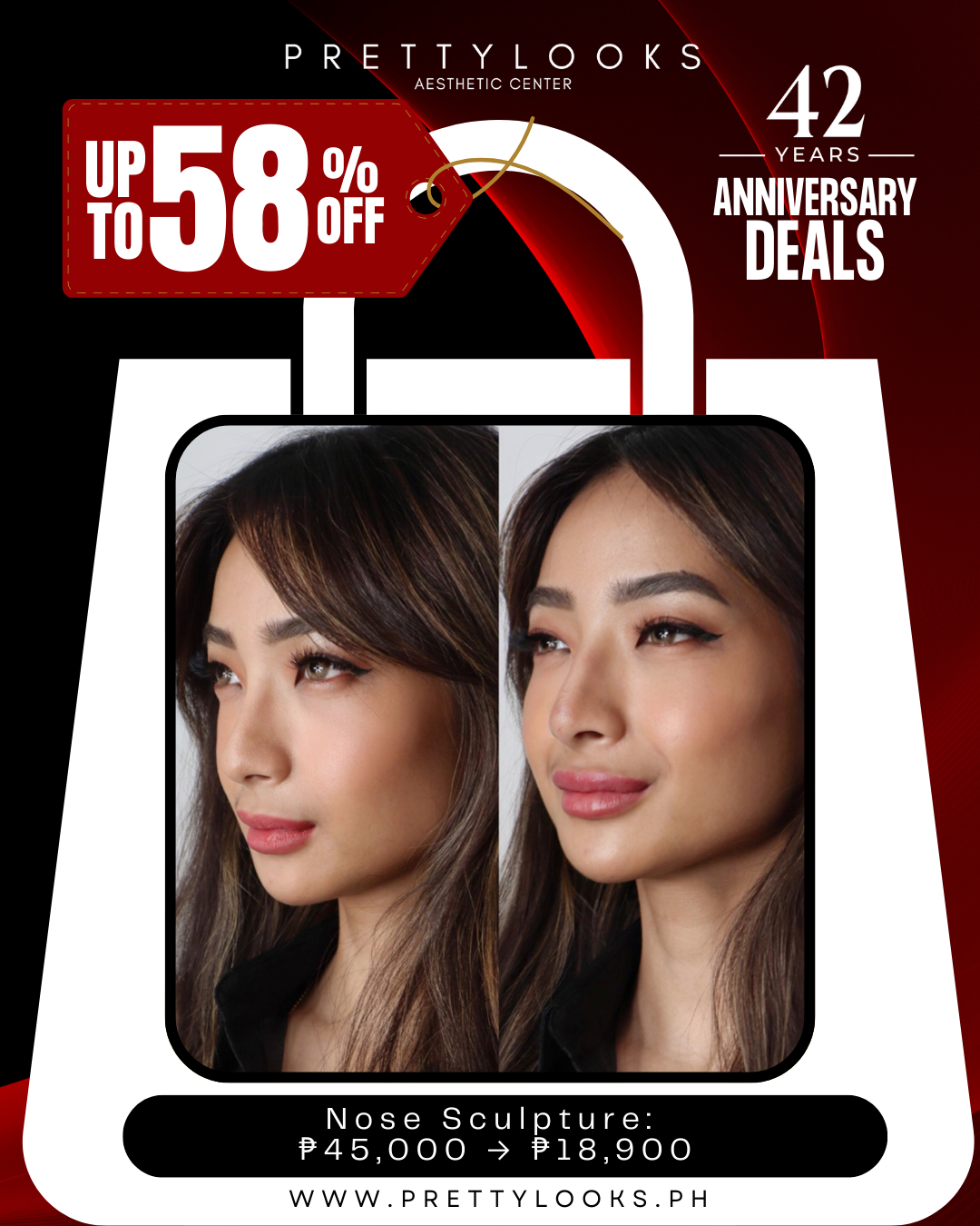 58% OFF ANNIVERSARY SALE 2025