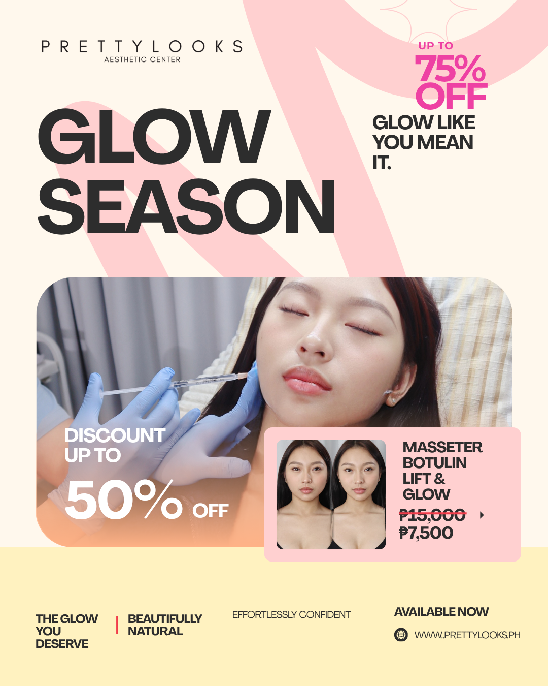 GLOW UP SEASON | 50–75% OFF