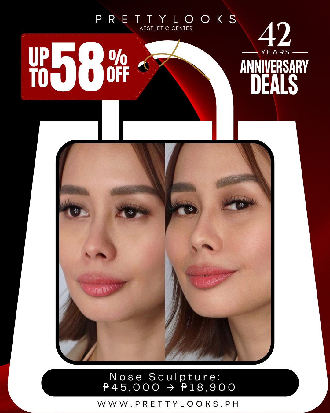 58% OFF ANNIVERSARY SALE 2025