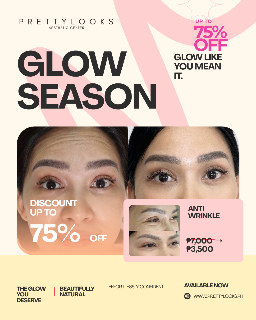 GLOW UP SEASON | 50–75% OFF