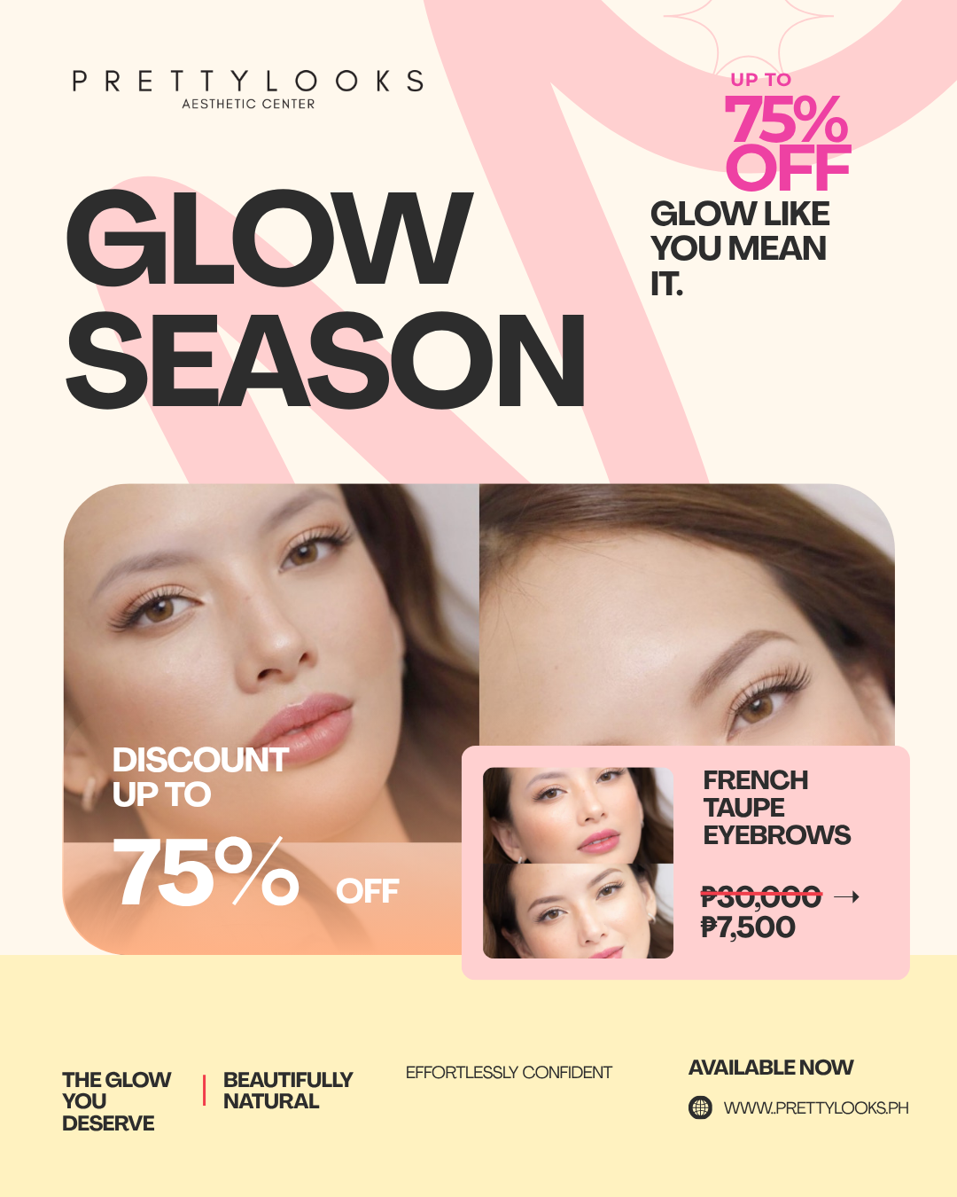 GLOW UP SEASON | 50–75% OFF