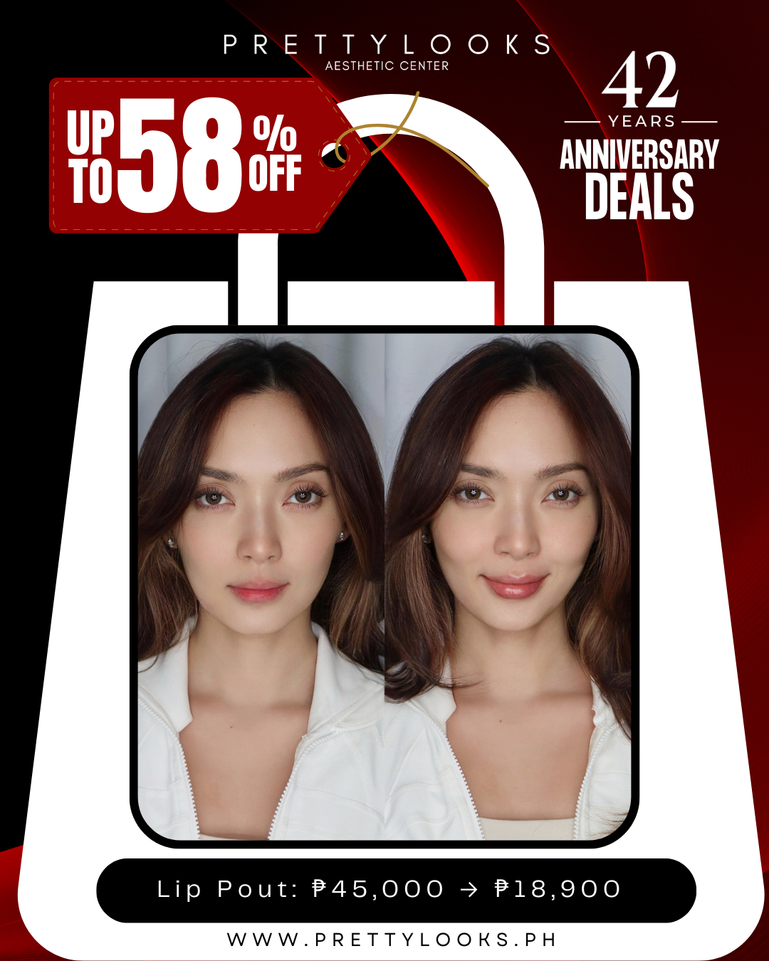 58% OFF ANNIVERSARY SALE 2025