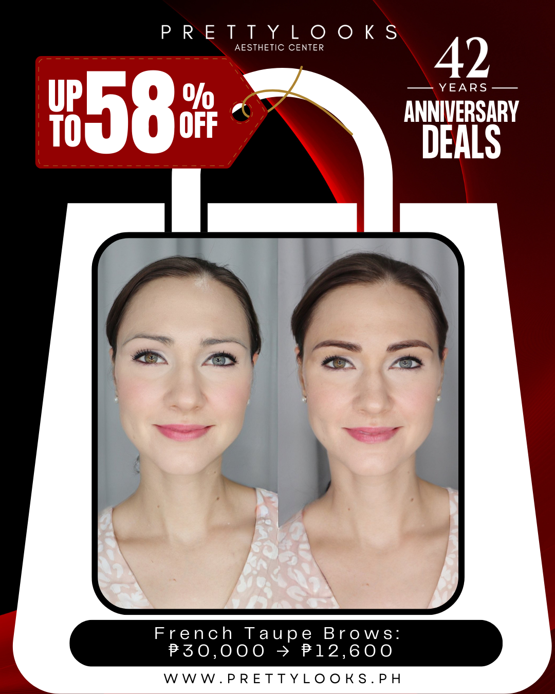 58% OFF ANNIVERSARY SALE 2025