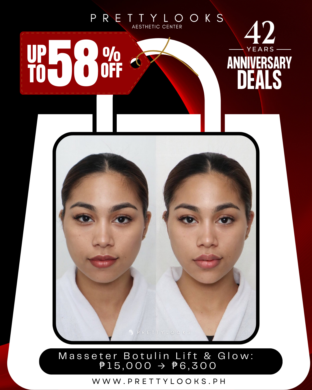 58% OFF ANNIVERSARY SALE 2025