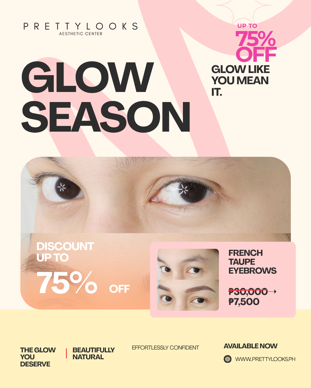 GLOW UP SEASON | 50–75% OFF