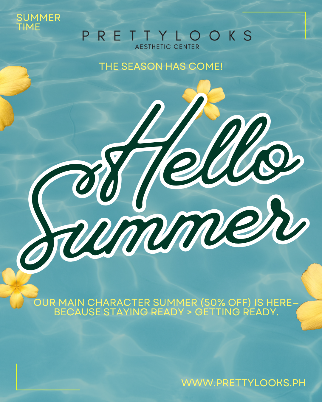 MAIN CHARACTER SUMMER DEALS (50% OFF)