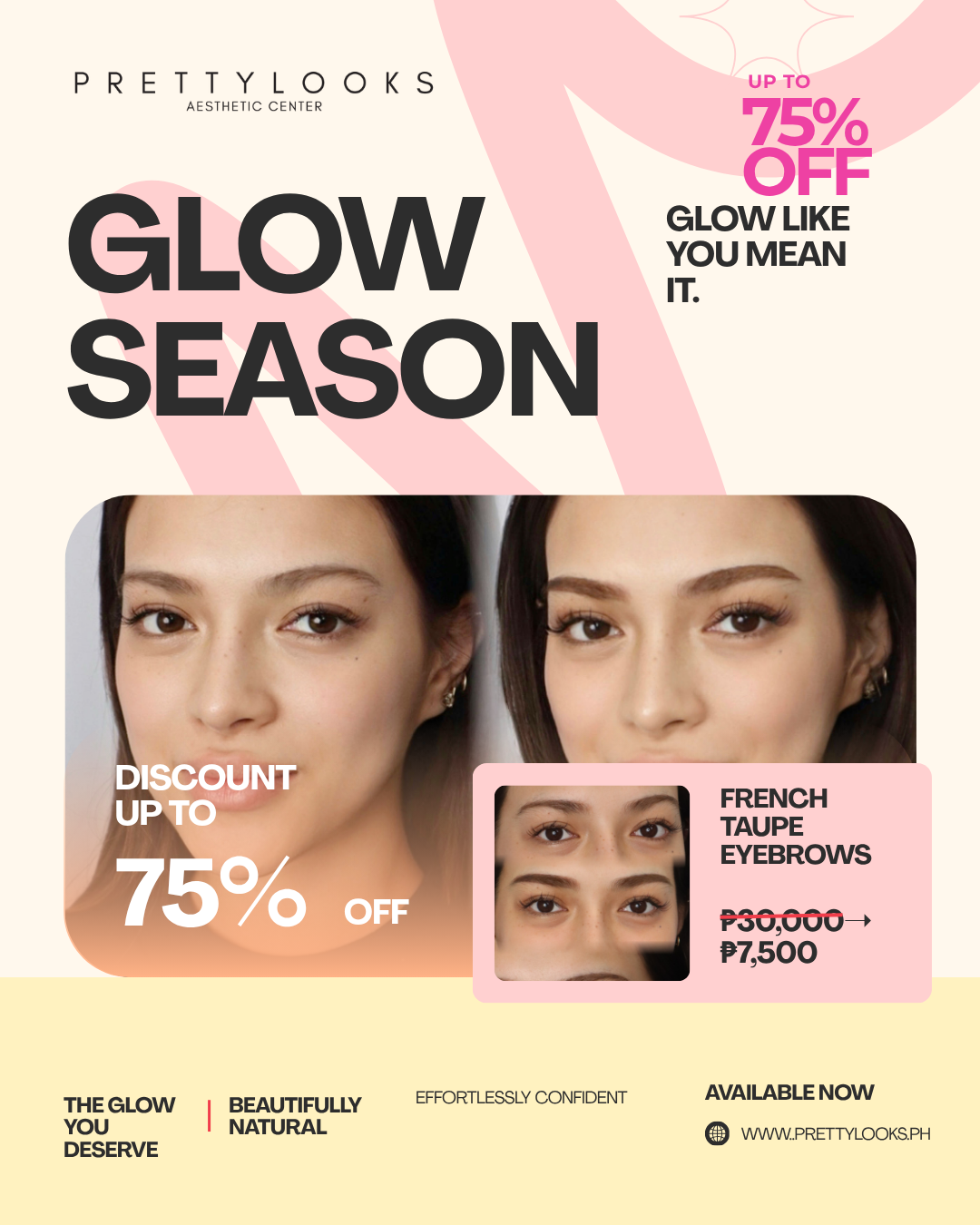 GLOW UP SEASON | 50–75% OFF