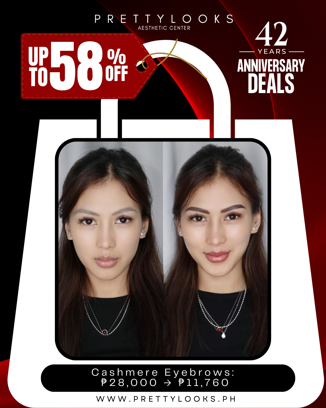 58% OFF ANNIVERSARY SALE 2025