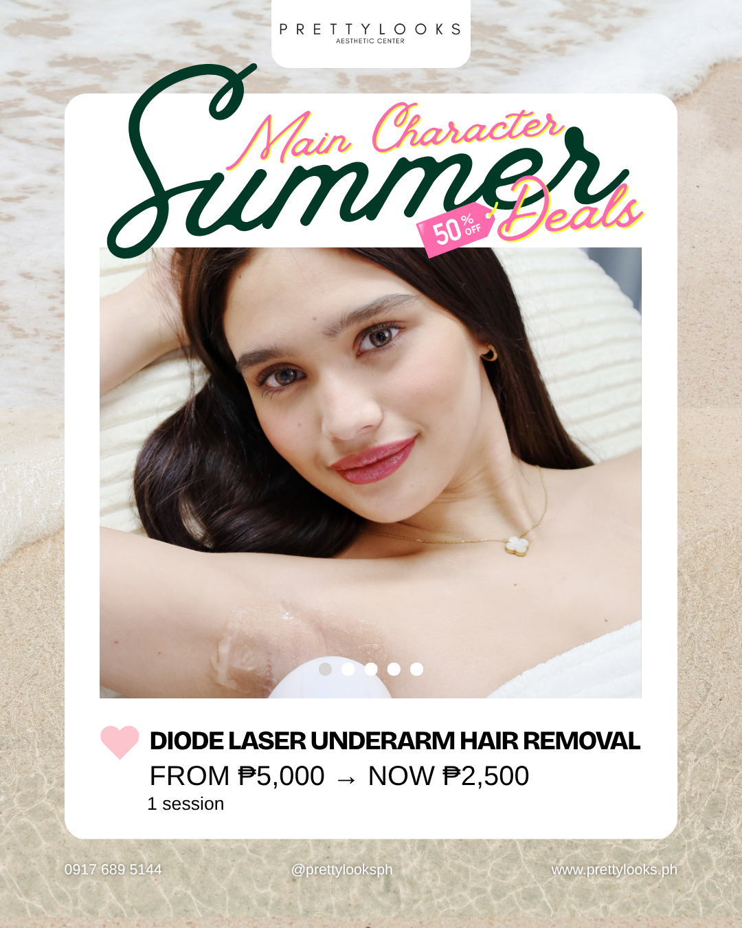 MAIN CHARACTER SUMMER DEALS (50% OFF)