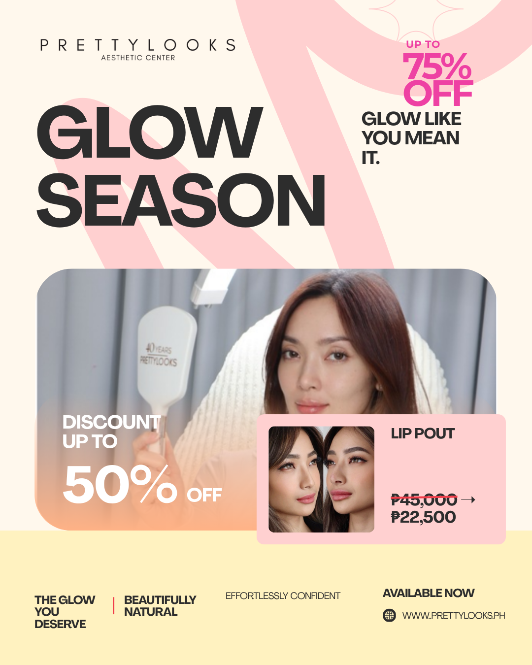 GLOW UP SEASON | 50–75% OFF