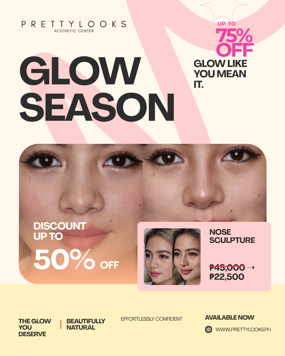 GLOW UP SEASON | 50–75% OFF
