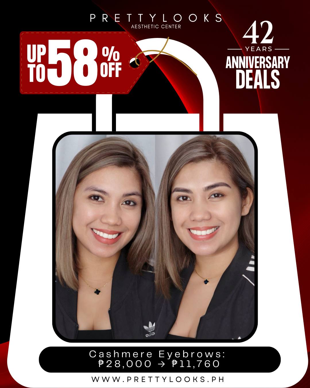 58% OFF ANNIVERSARY SALE 2025