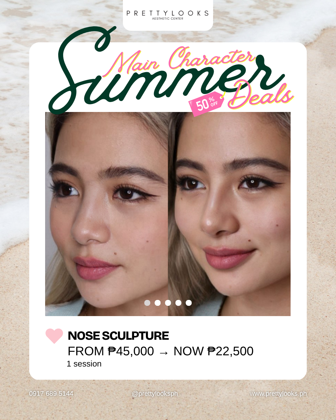 MAIN CHARACTER SUMMER DEALS (50% OFF)