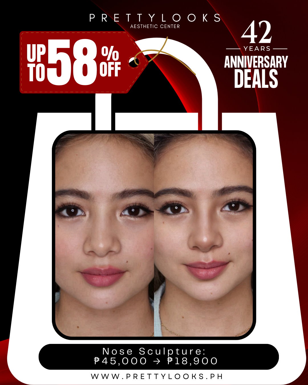 58% OFF ANNIVERSARY SALE 2025