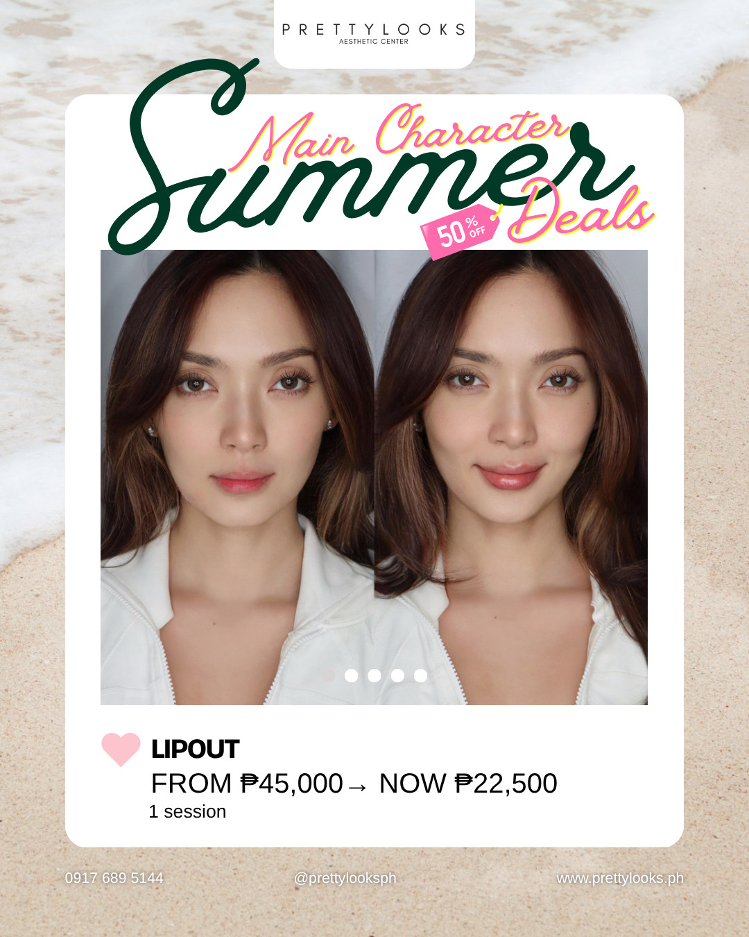 MAIN CHARACTER SUMMER DEALS (50% OFF)