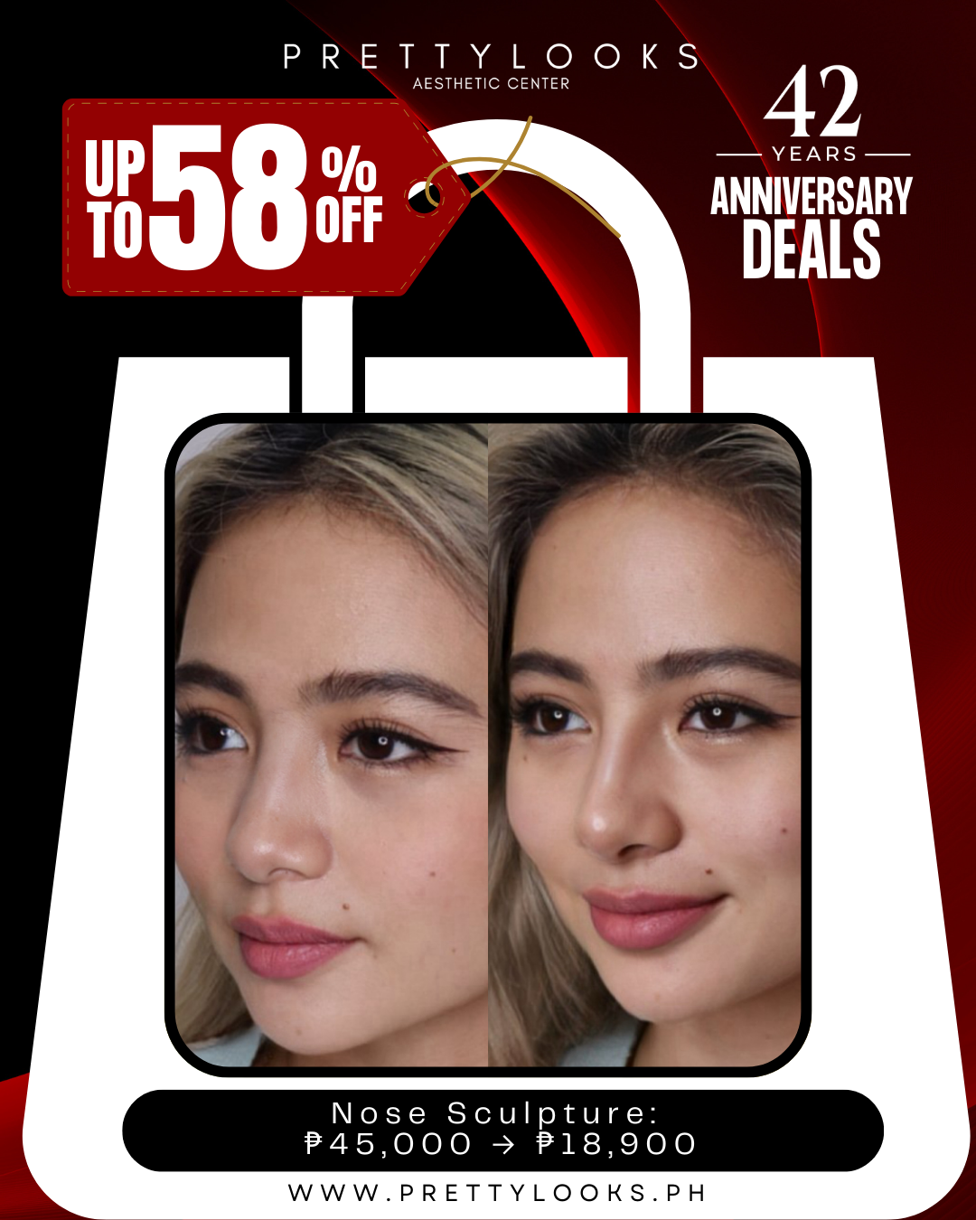 58% OFF ANNIVERSARY SALE 2025