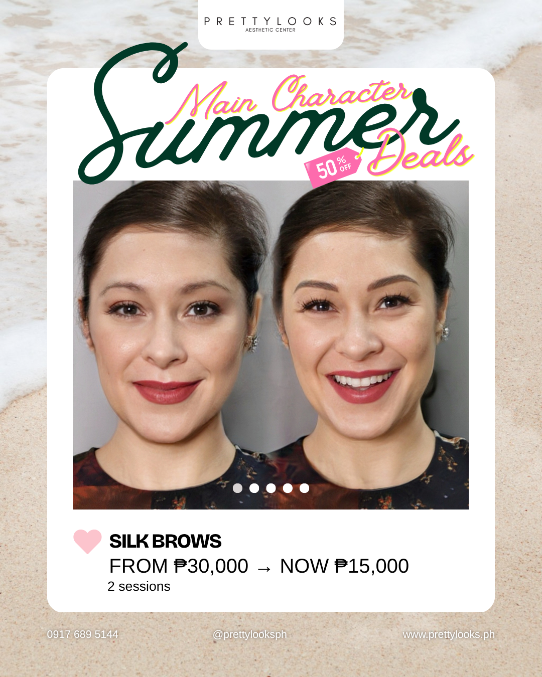 MAIN CHARACTER SUMMER DEALS (50% OFF)