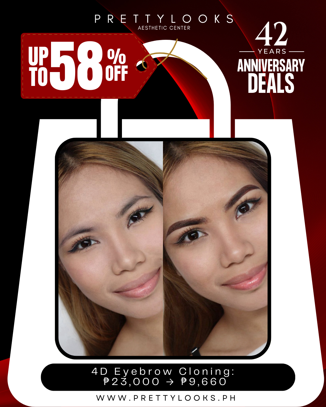 58% OFF ANNIVERSARY SALE 2025