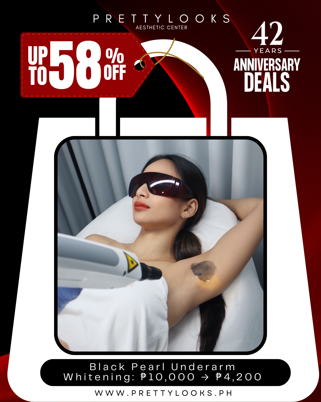 58% OFF ANNIVERSARY SALE 2025