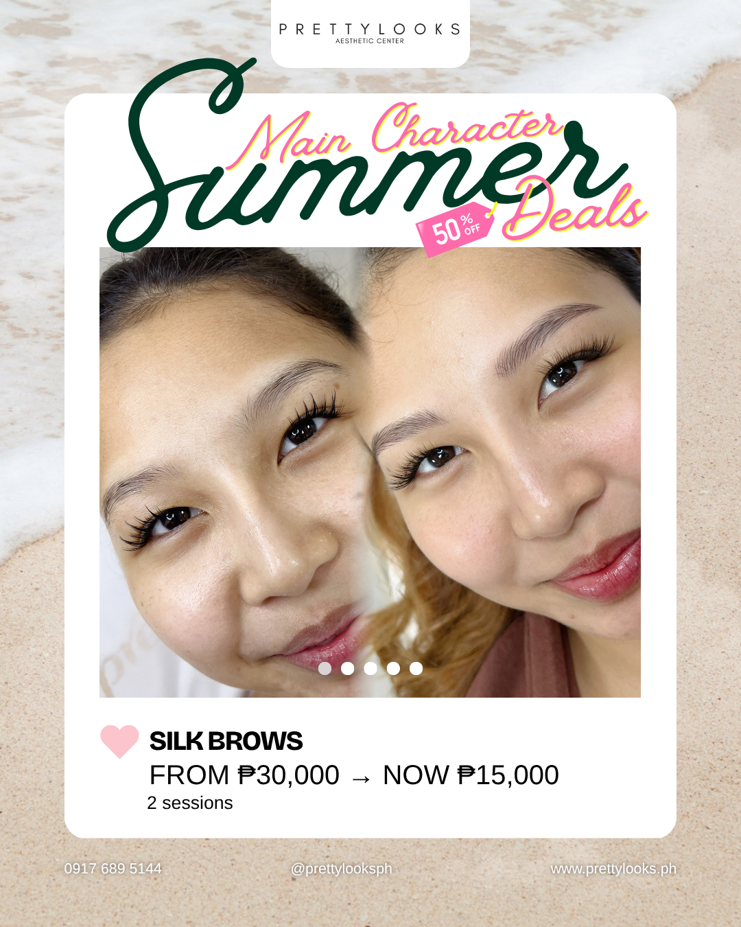 MAIN CHARACTER SUMMER DEALS (50% OFF)