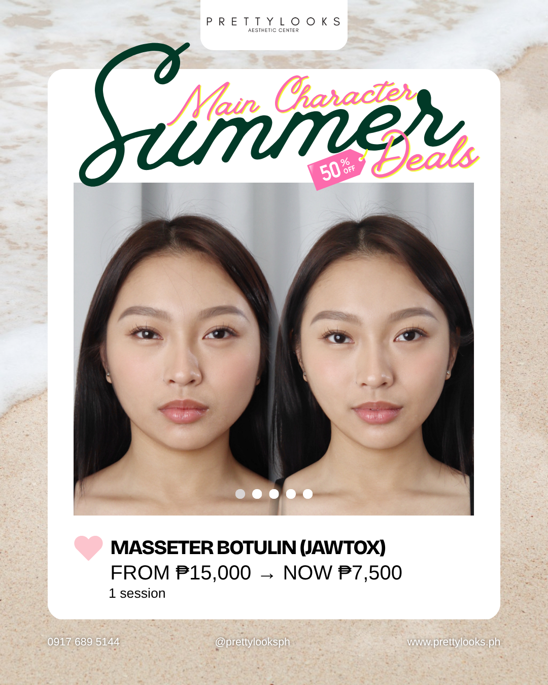 MAIN CHARACTER SUMMER DEALS (50% OFF)