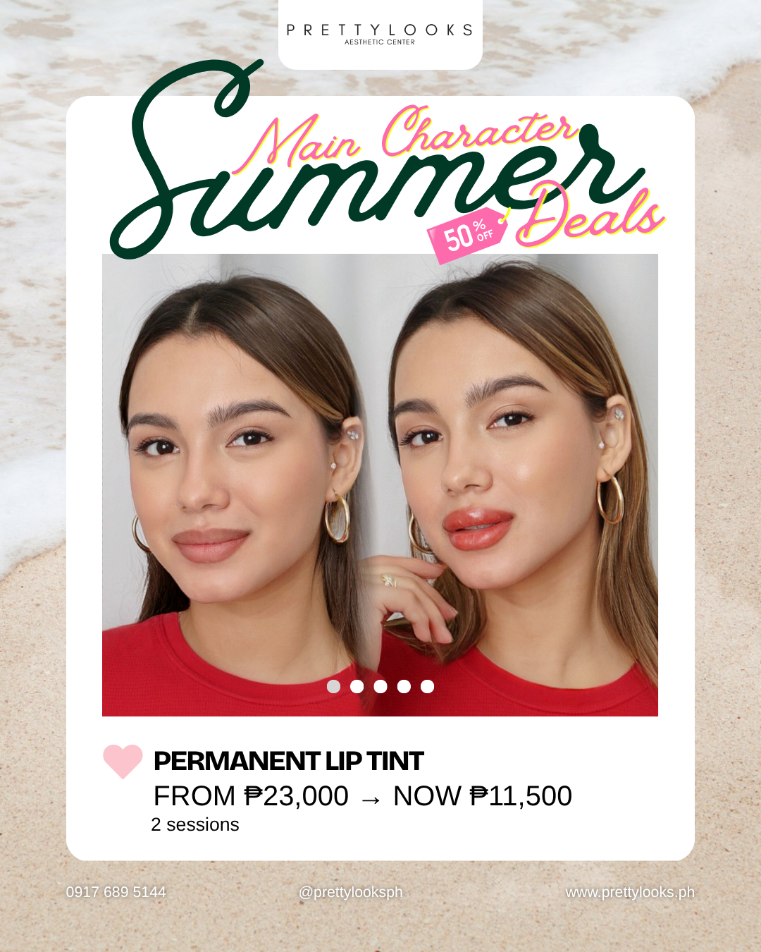 MAIN CHARACTER SUMMER DEALS (50% OFF)