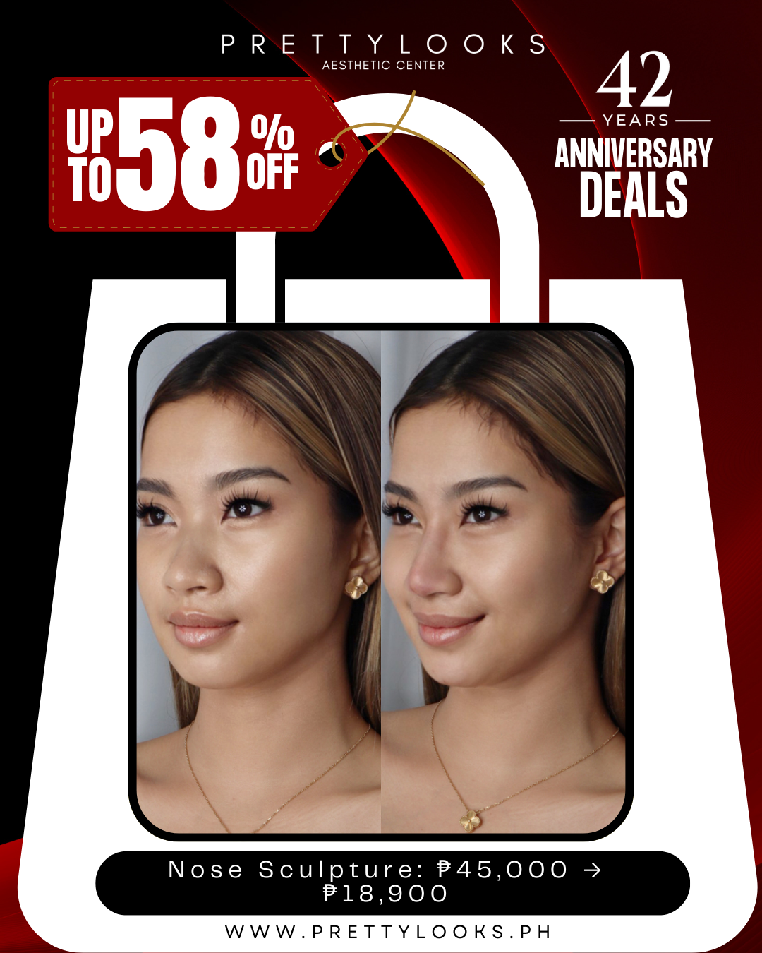 58% OFF ANNIVERSARY SALE 2025