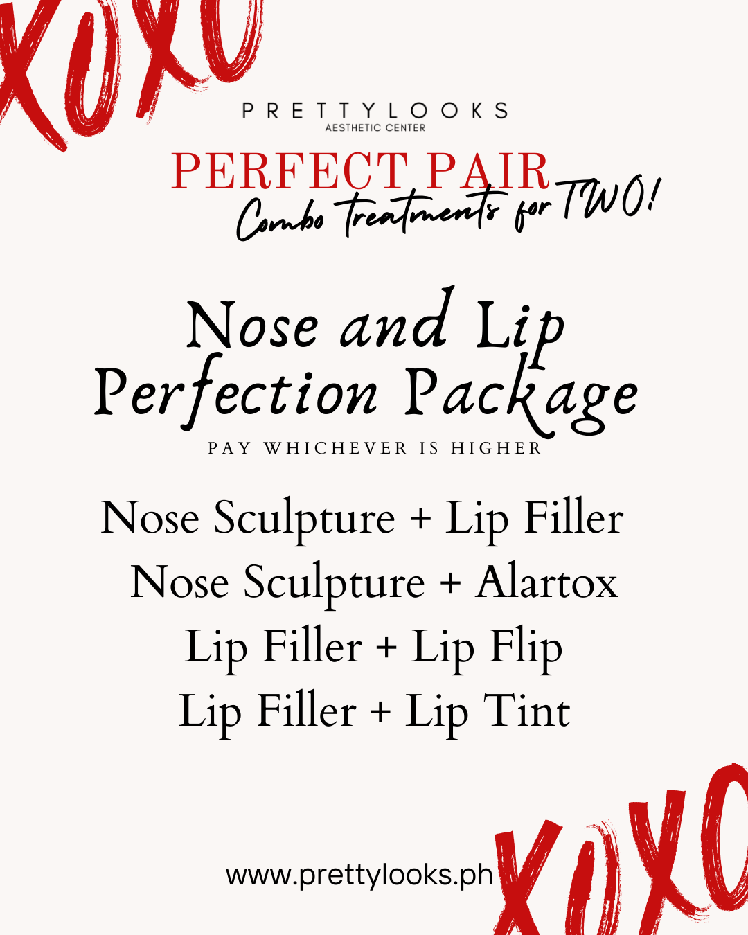 Nose and Lip Perfection Package