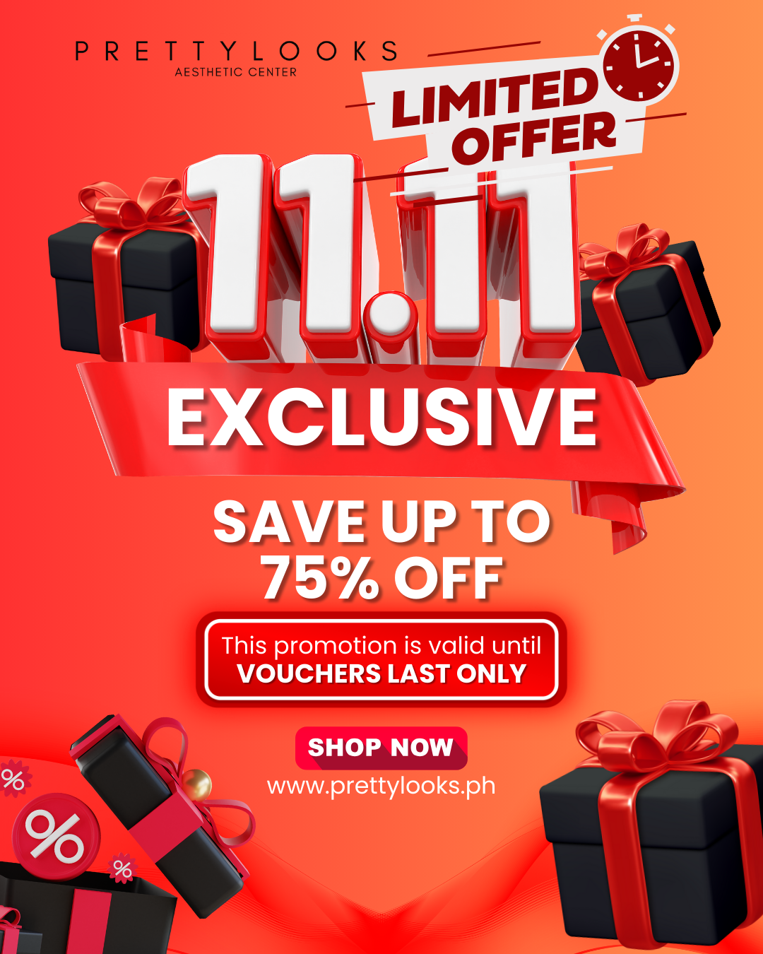 11.11 EXCLUSIVE SALE - Prettylooks Supreme Drips 50% OFF