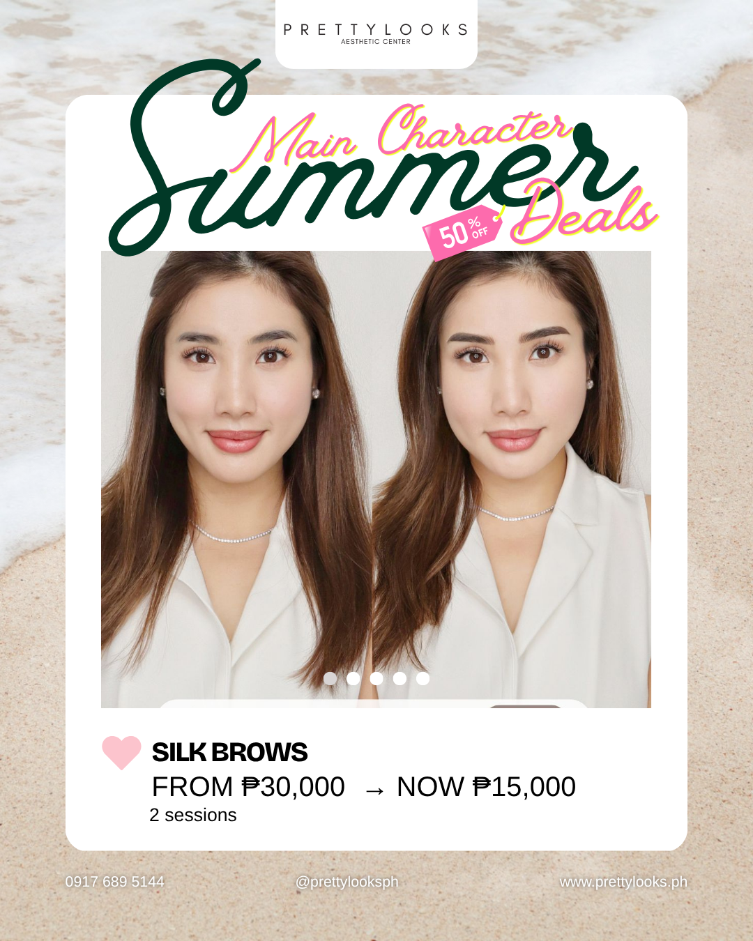 MAIN CHARACTER SUMMER DEALS (50% OFF)