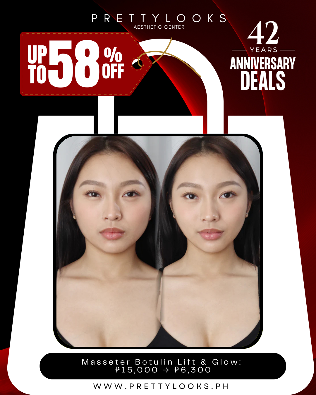 58% OFF ANNIVERSARY SALE 2025