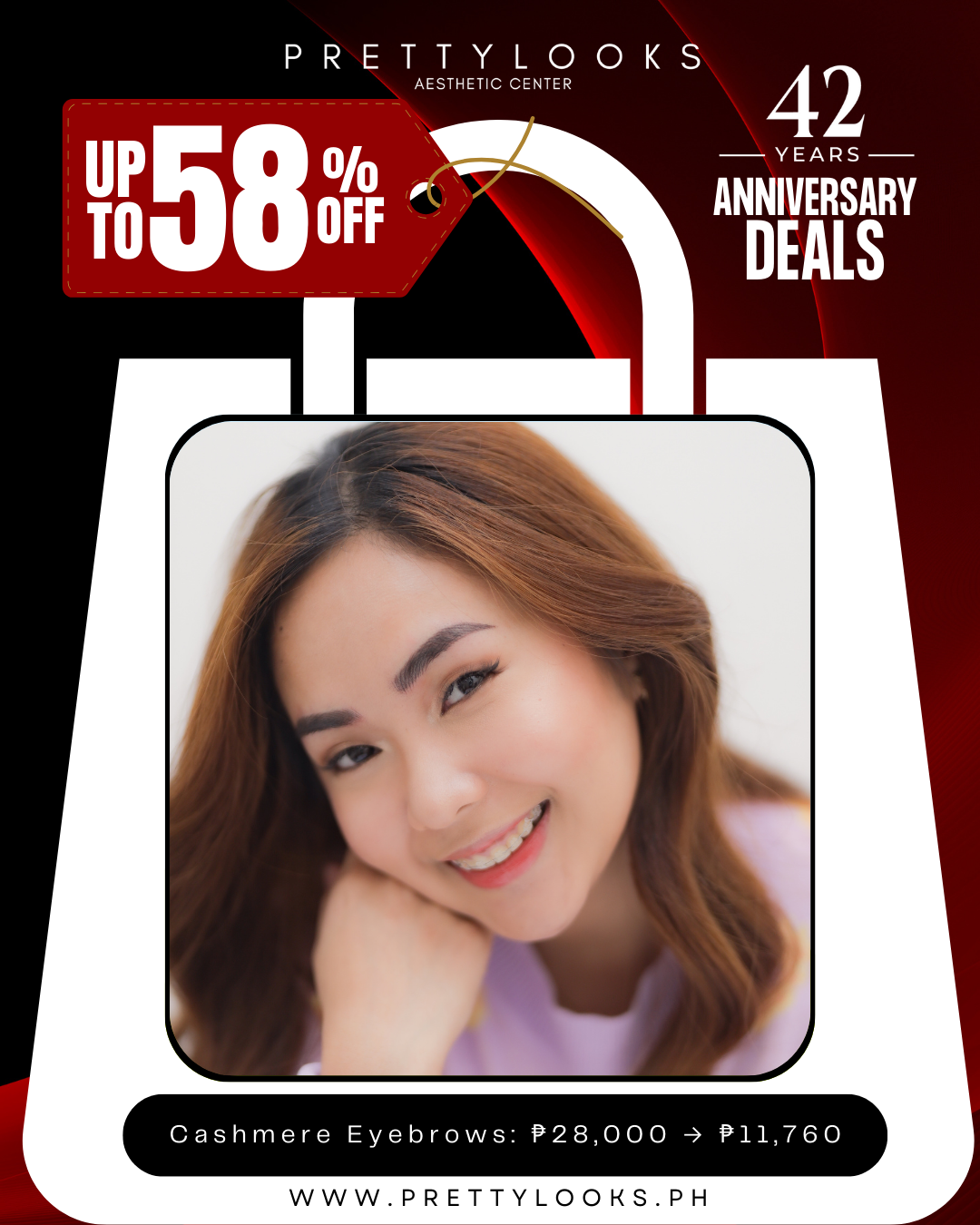 58% OFF ANNIVERSARY SALE 2025