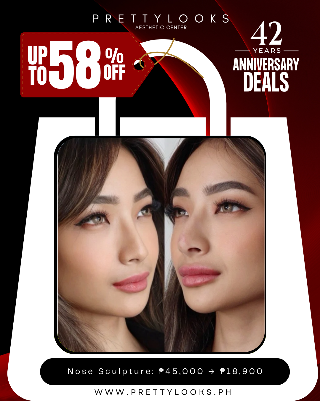 58% OFF ANNIVERSARY SALE 2025