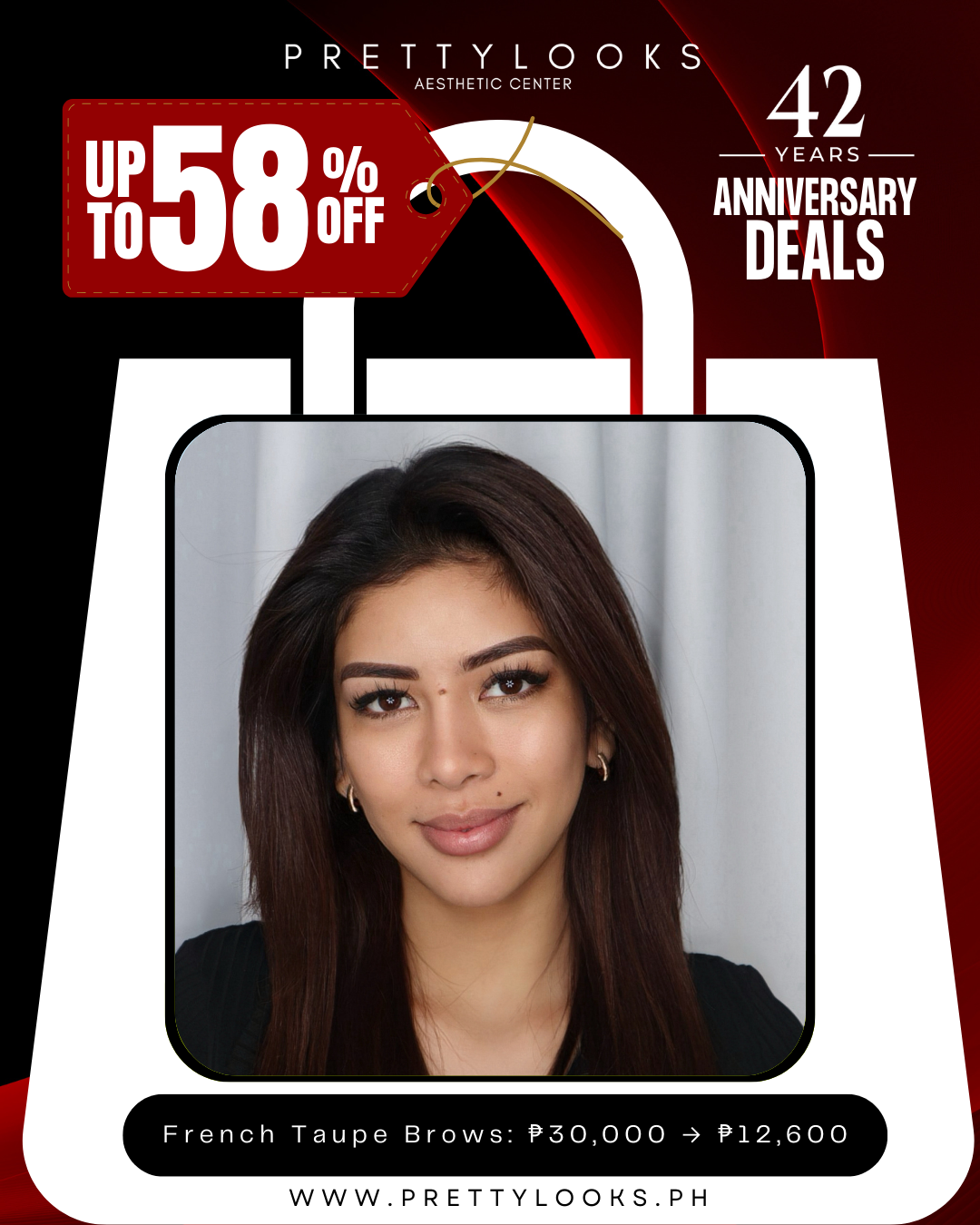 58% OFF ANNIVERSARY SALE 2025