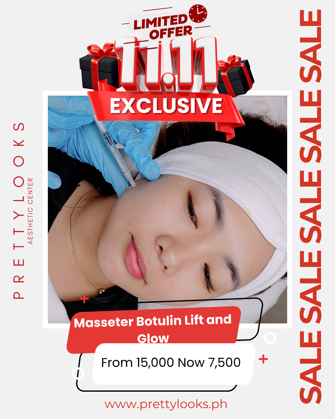 11.11 EXCLUSIVE SALE - Non-Surgical Treatments 50% OFF