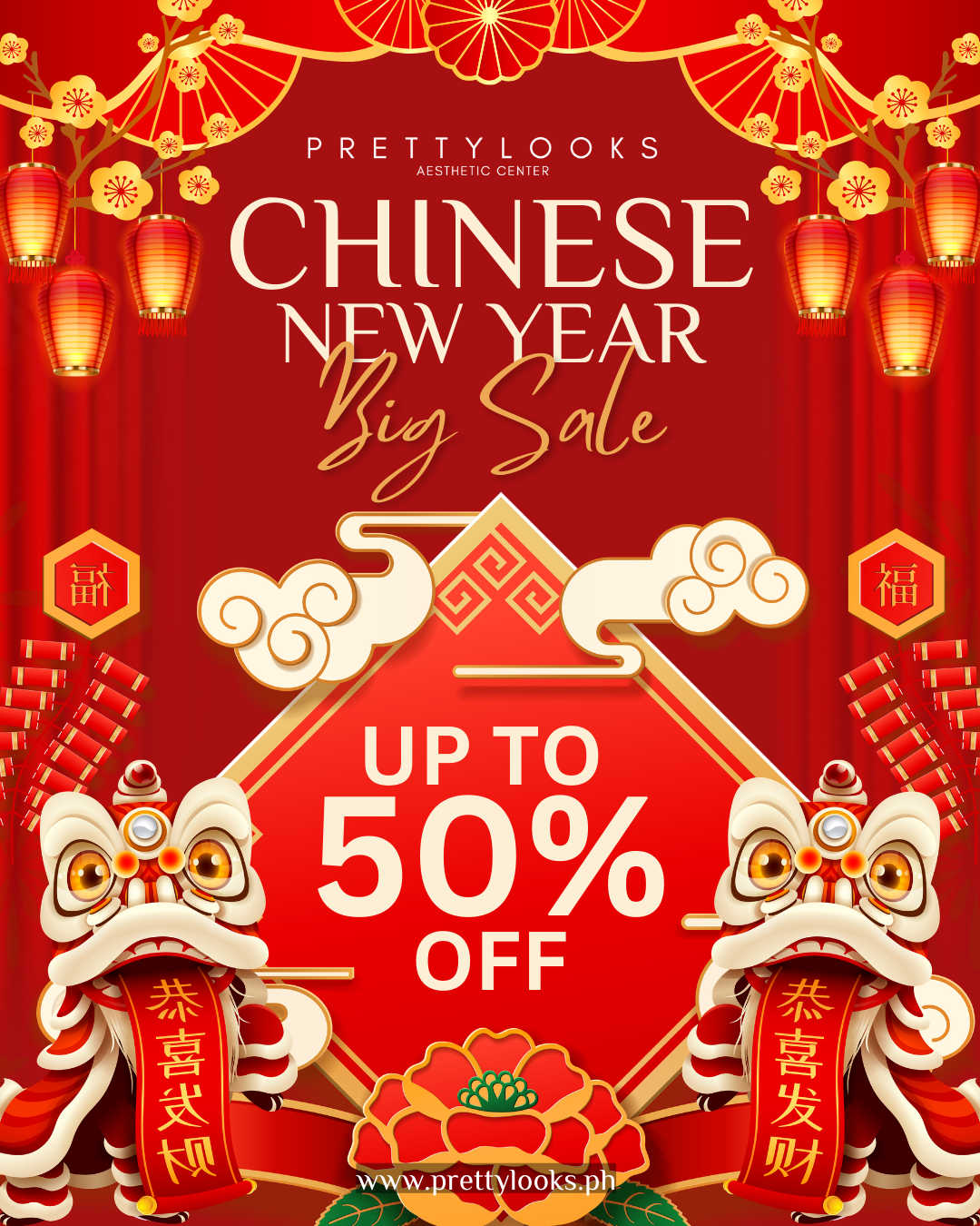 🧧 PRETTYLOOKS LUNAR NEW YEAR SALE