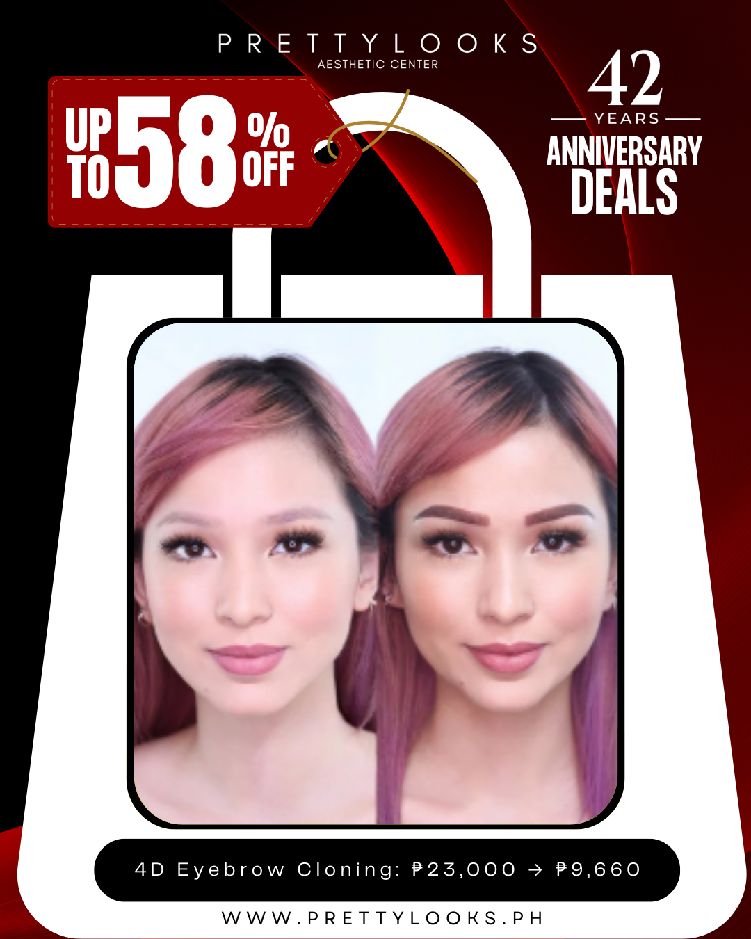 58% OFF ANNIVERSARY SALE 2025