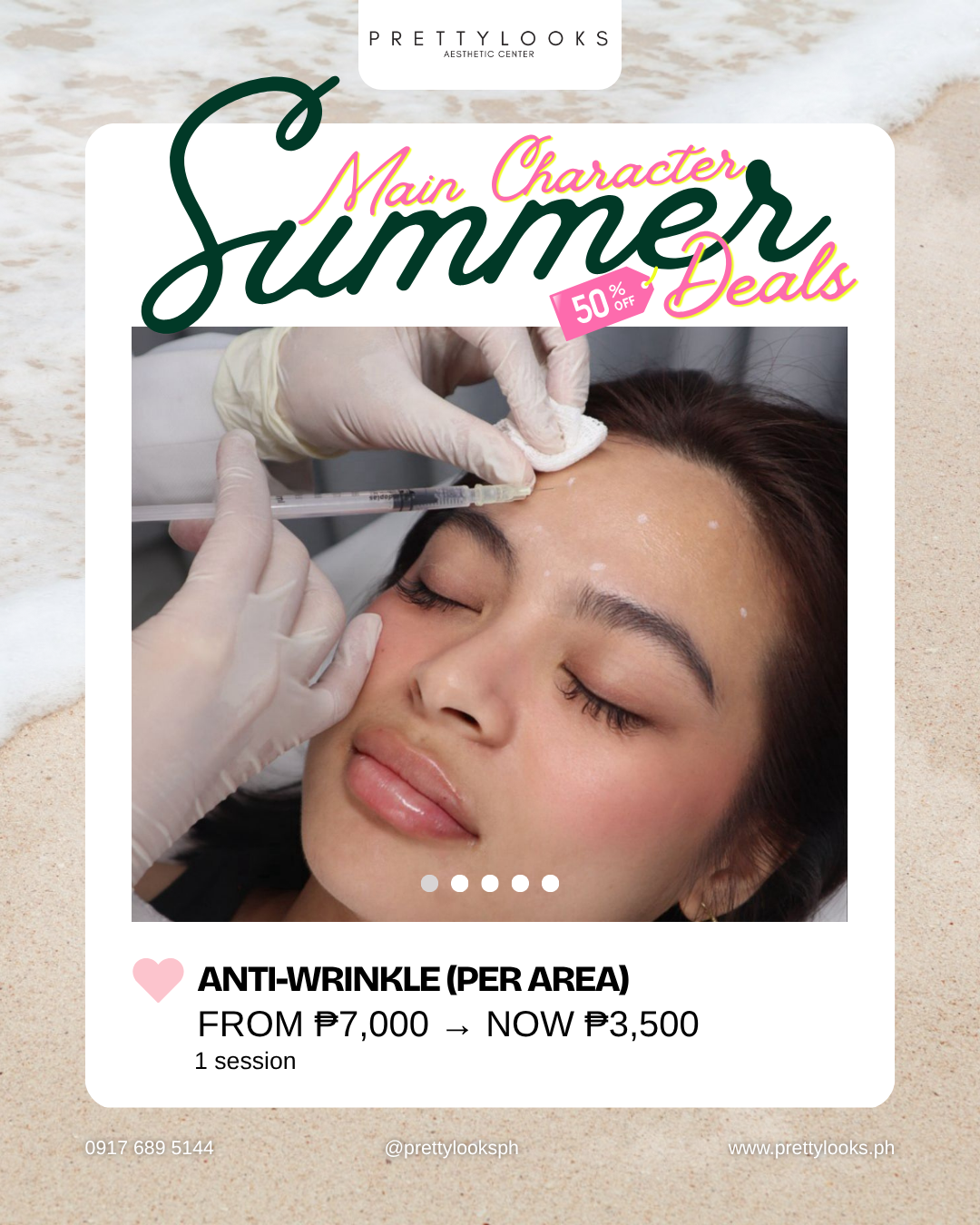 MAIN CHARACTER SUMMER DEALS (50% OFF)