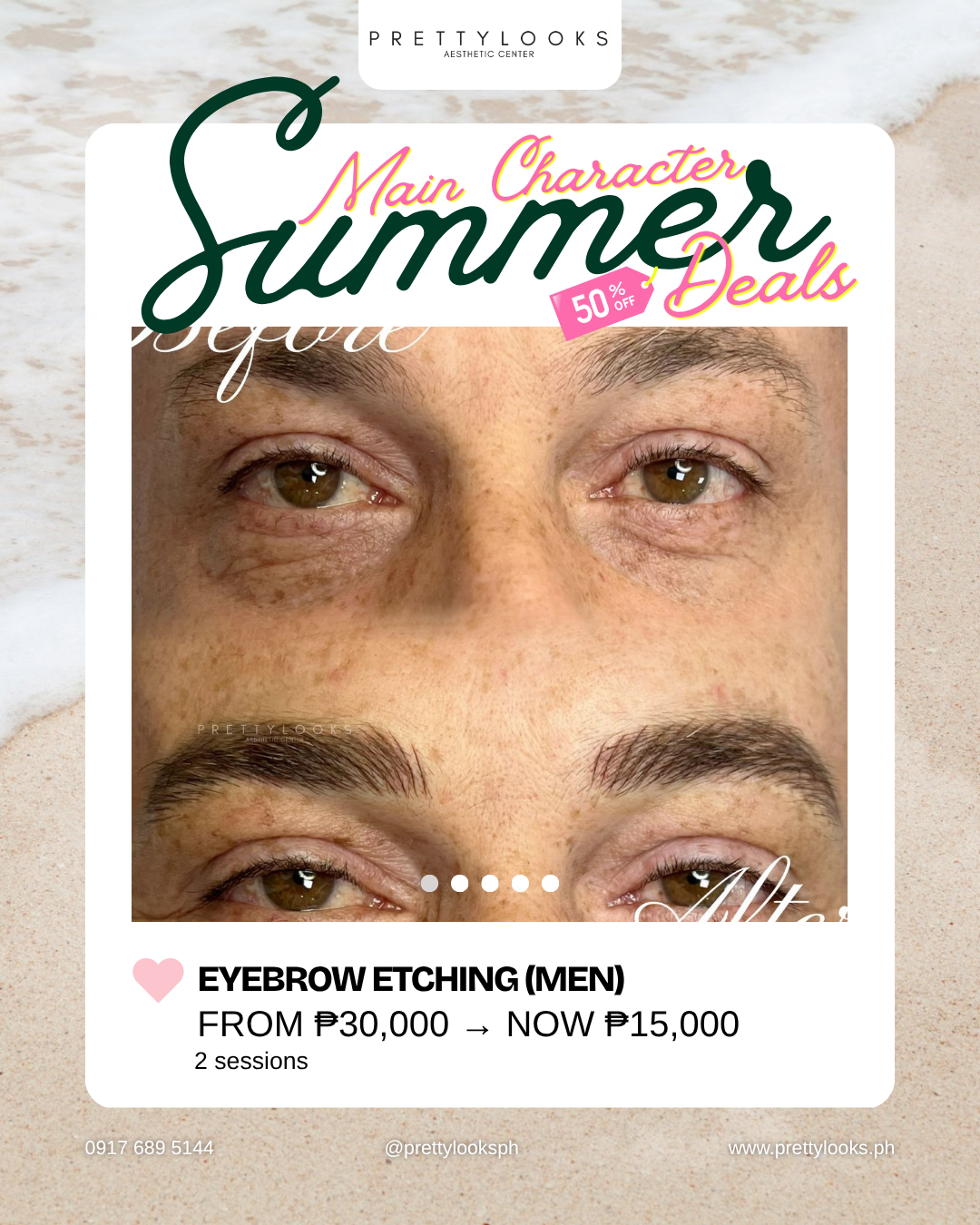 MAIN CHARACTER SUMMER DEALS (50% OFF)