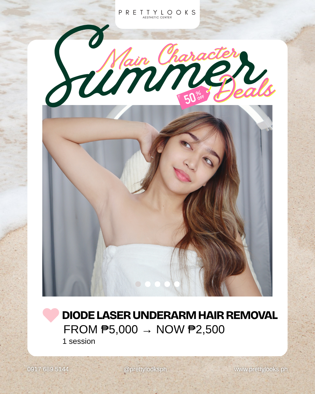 MAIN CHARACTER SUMMER DEALS (50% OFF)