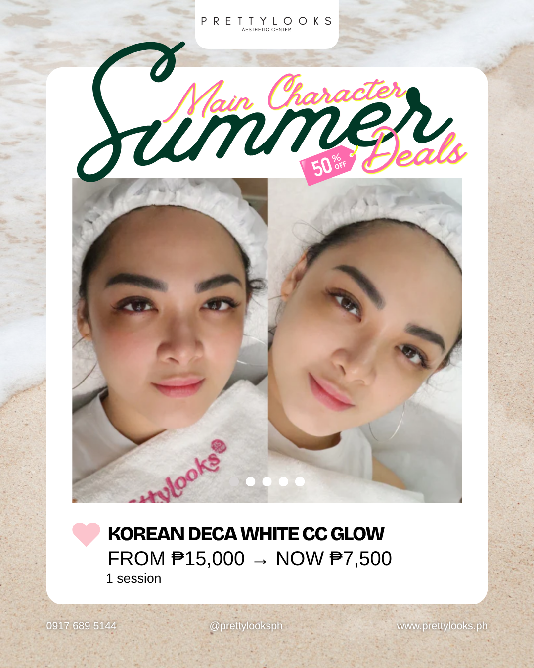 MAIN CHARACTER SUMMER DEALS (50% OFF)